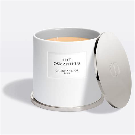 dior candle accessories|dior candle osmanthus.